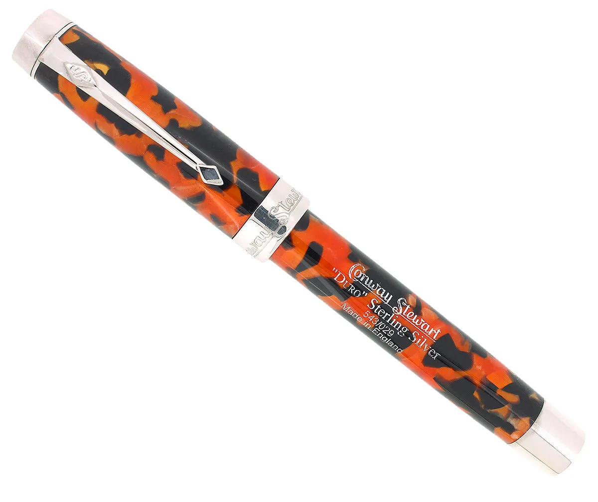 2005 CONWAY STEWART STERLING DURO LIMITED EDITION 29 OF 543 FOUNTAIN PEN MINT