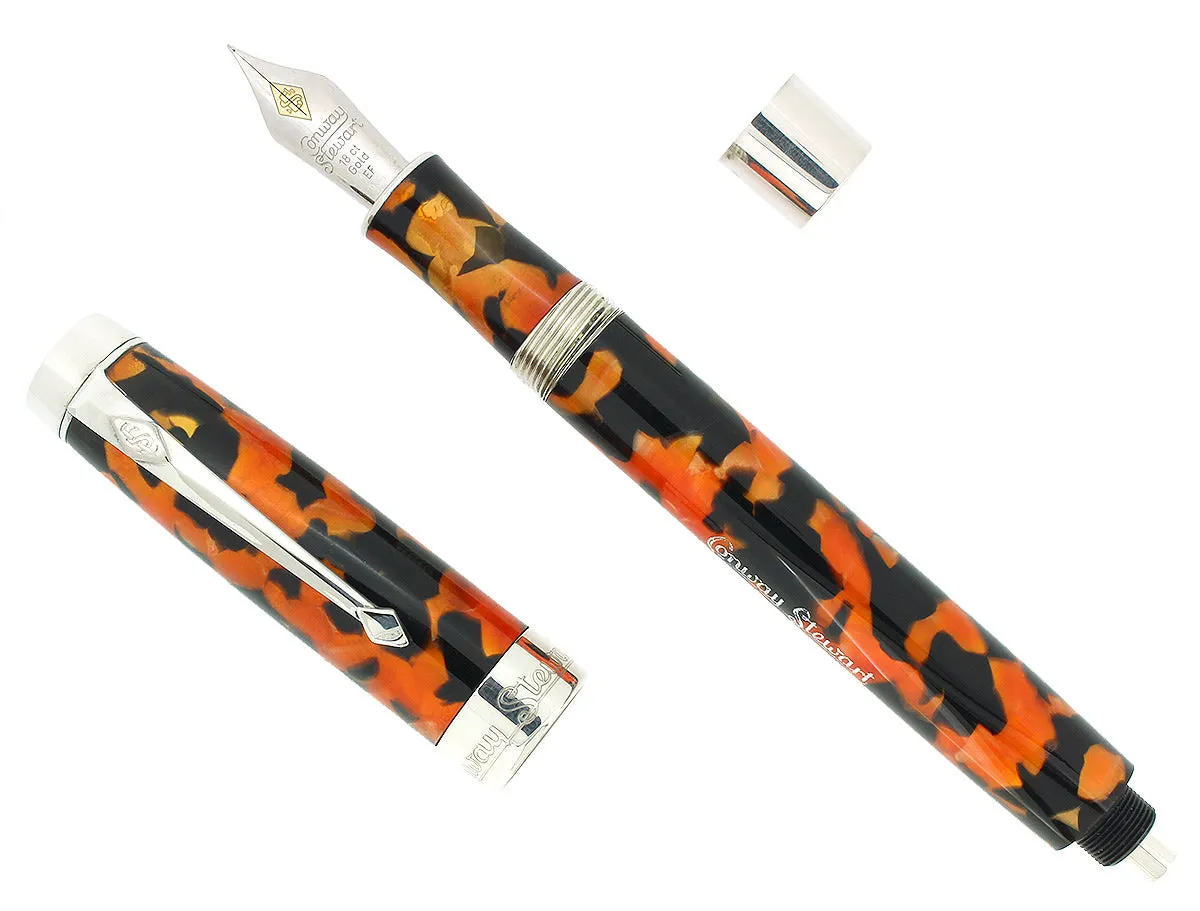 2005 CONWAY STEWART STERLING DURO LIMITED EDITION 29 OF 543 FOUNTAIN PEN MINT