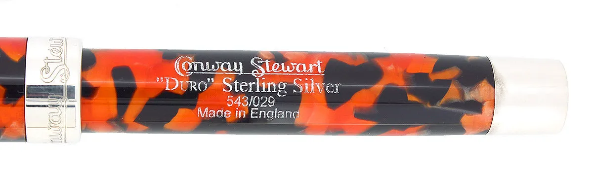 2005 CONWAY STEWART STERLING DURO LIMITED EDITION 29 OF 543 FOUNTAIN PEN MINT