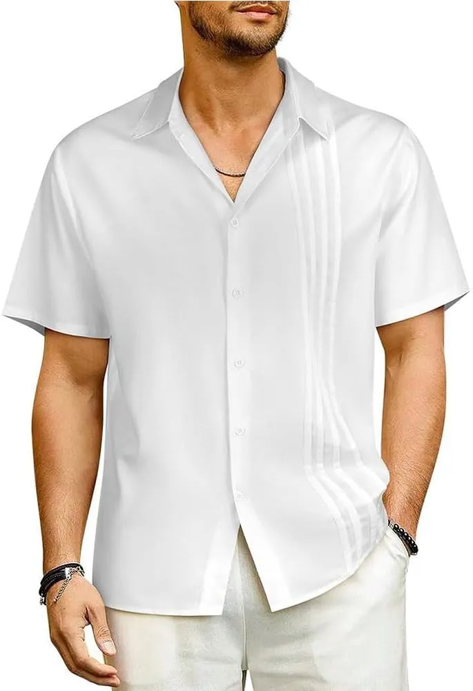 Custom Hawaiian Shirt for Men with Personalized Face Photo, Customized Men's Summer Beach Shirts, Custom Shirt