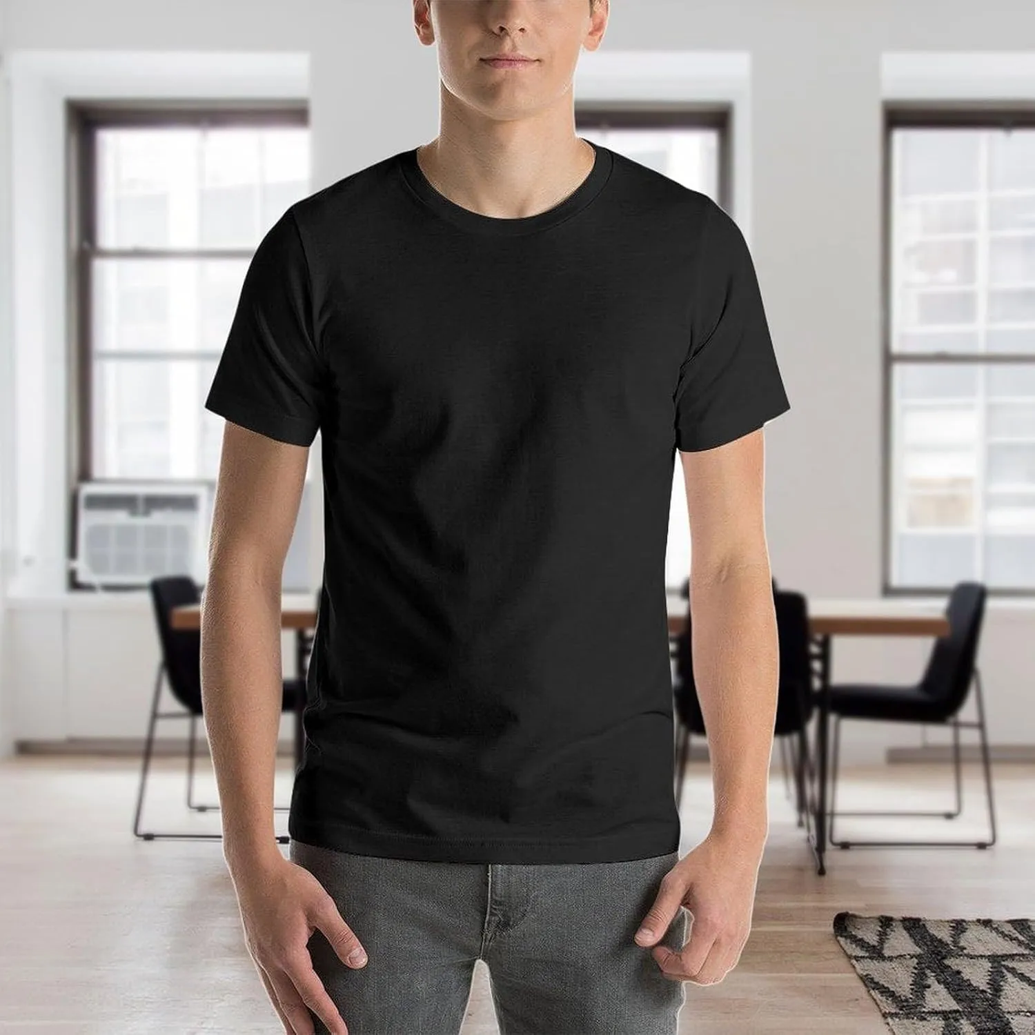 Custom Shirts Add Your Image Text Photo T-Shirt Double-Sided Printing for Gifts