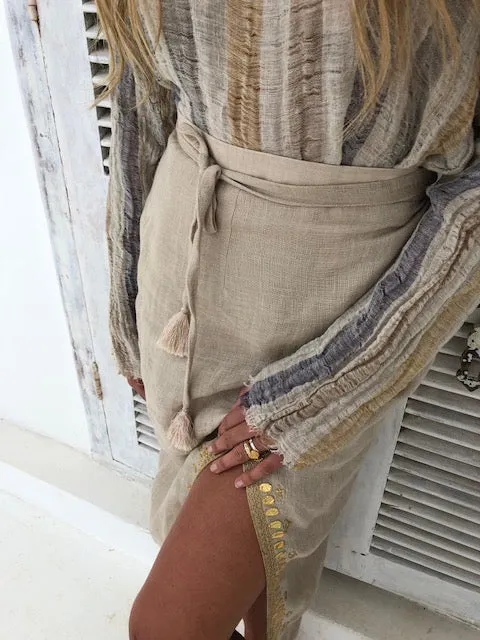 geisha skirt natural