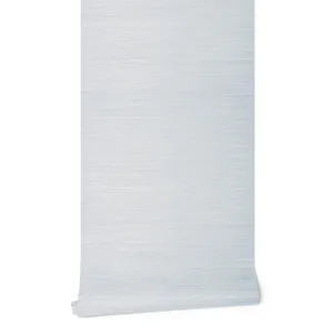 Grasscloth Wallpaper in Sky