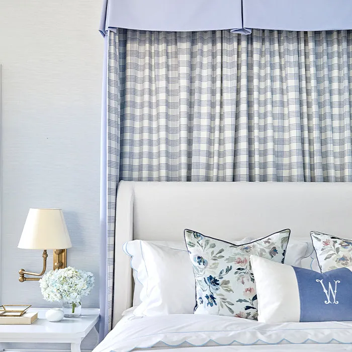 Grasscloth Wallpaper in Sky
