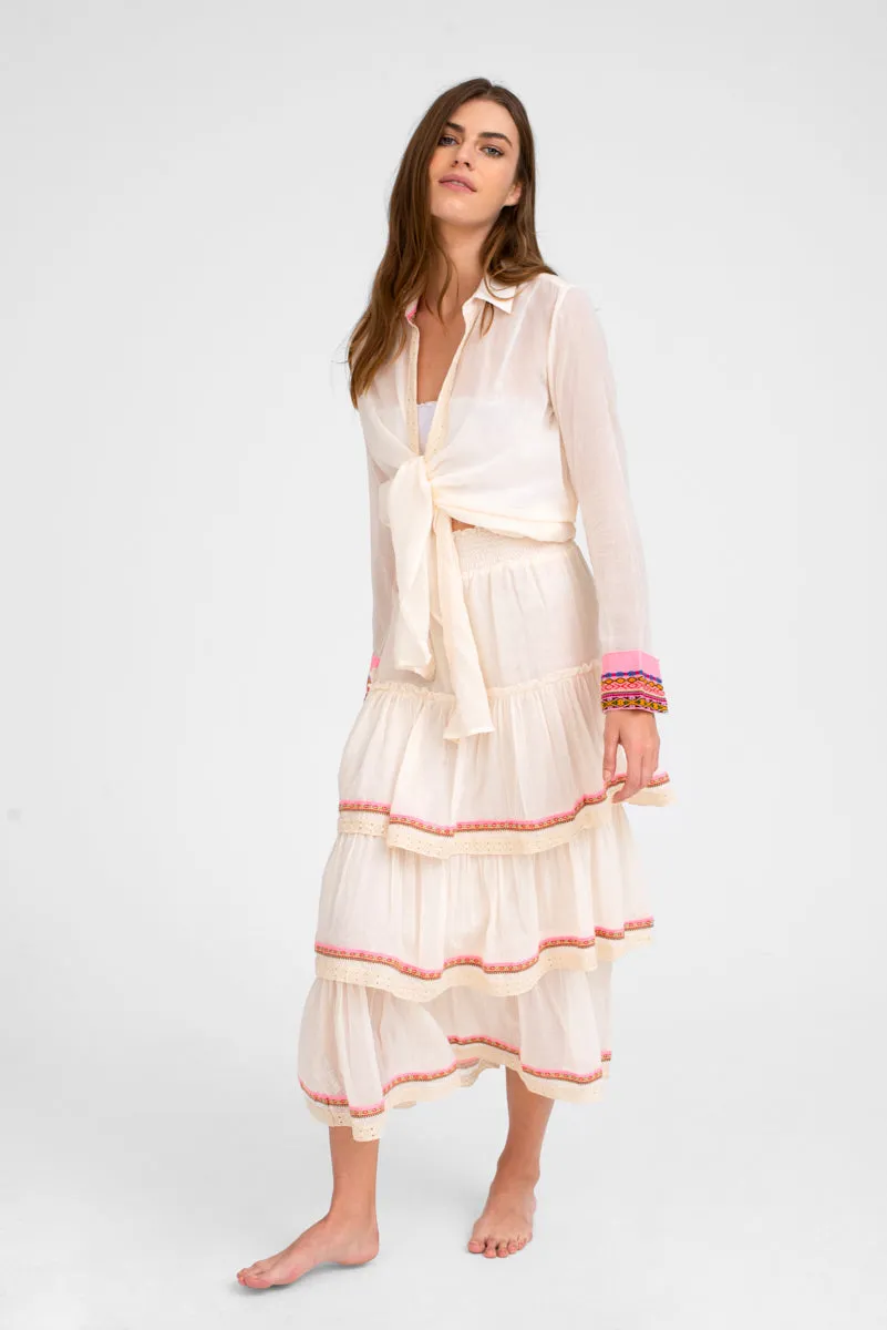 Layered Boho Skirt