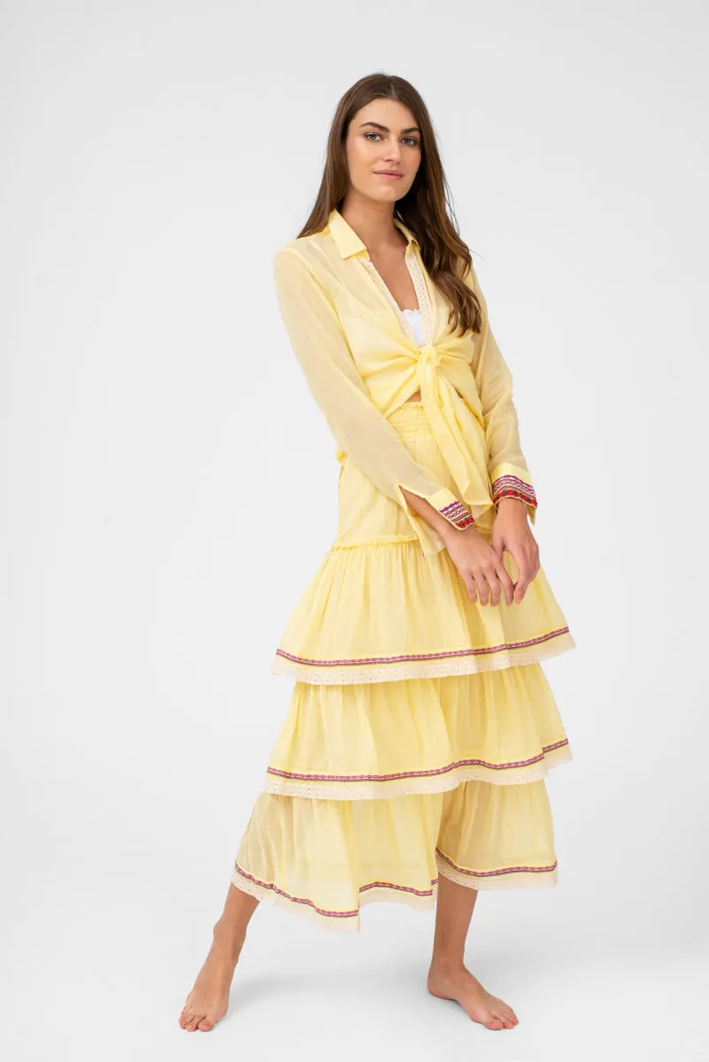 Layered Boho Skirt