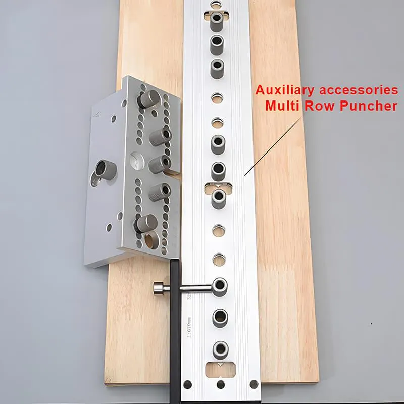 Levoite™ Precision Doweling Jig and Multi-Row Drill Guide