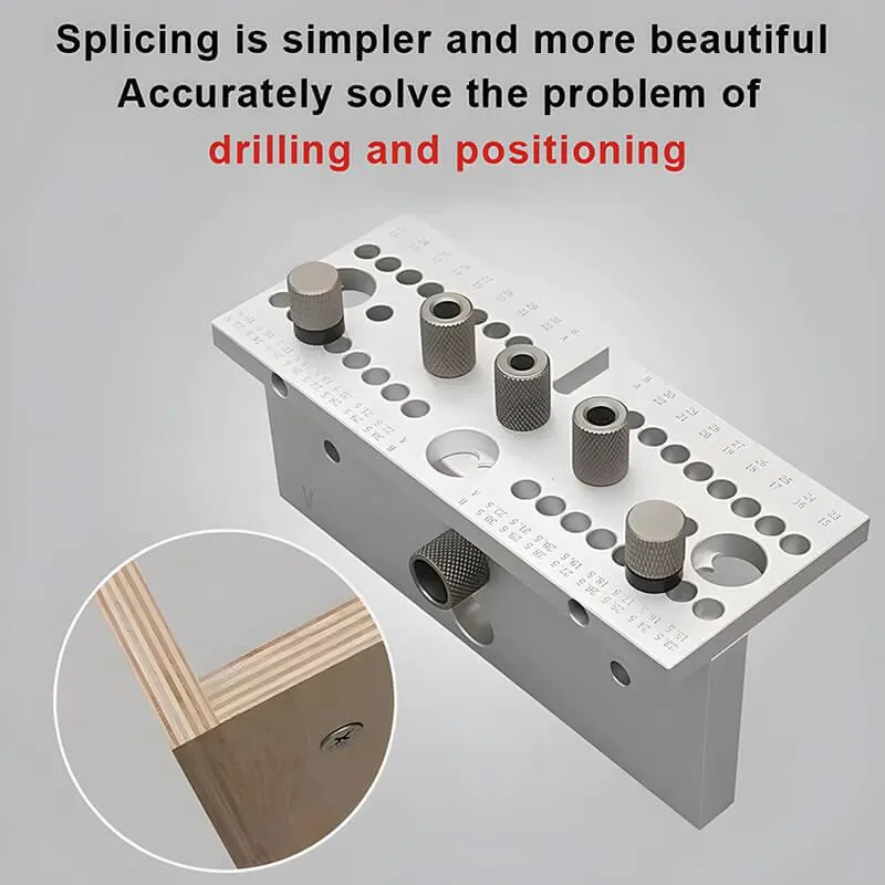 Levoite™ Precision Doweling Jig and Multi-Row Drill Guide