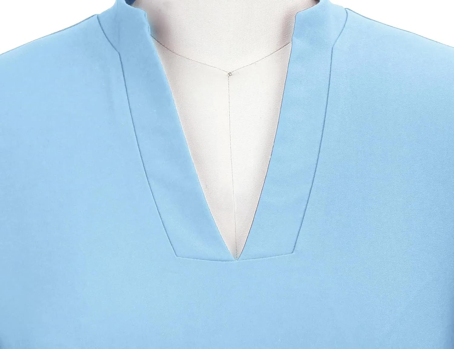 MUXXN Women's 1950s Retro 3/4 Sleeve V Neck Midi Sheath Vintage Cocktail Work Pencil Dresses