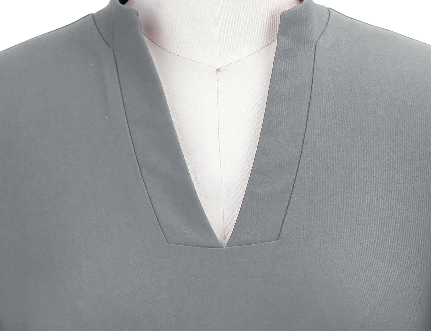 MUXXN Women's 1950s Retro 3/4 Sleeve V Neck Midi Sheath Vintage Cocktail Work Pencil Dresses