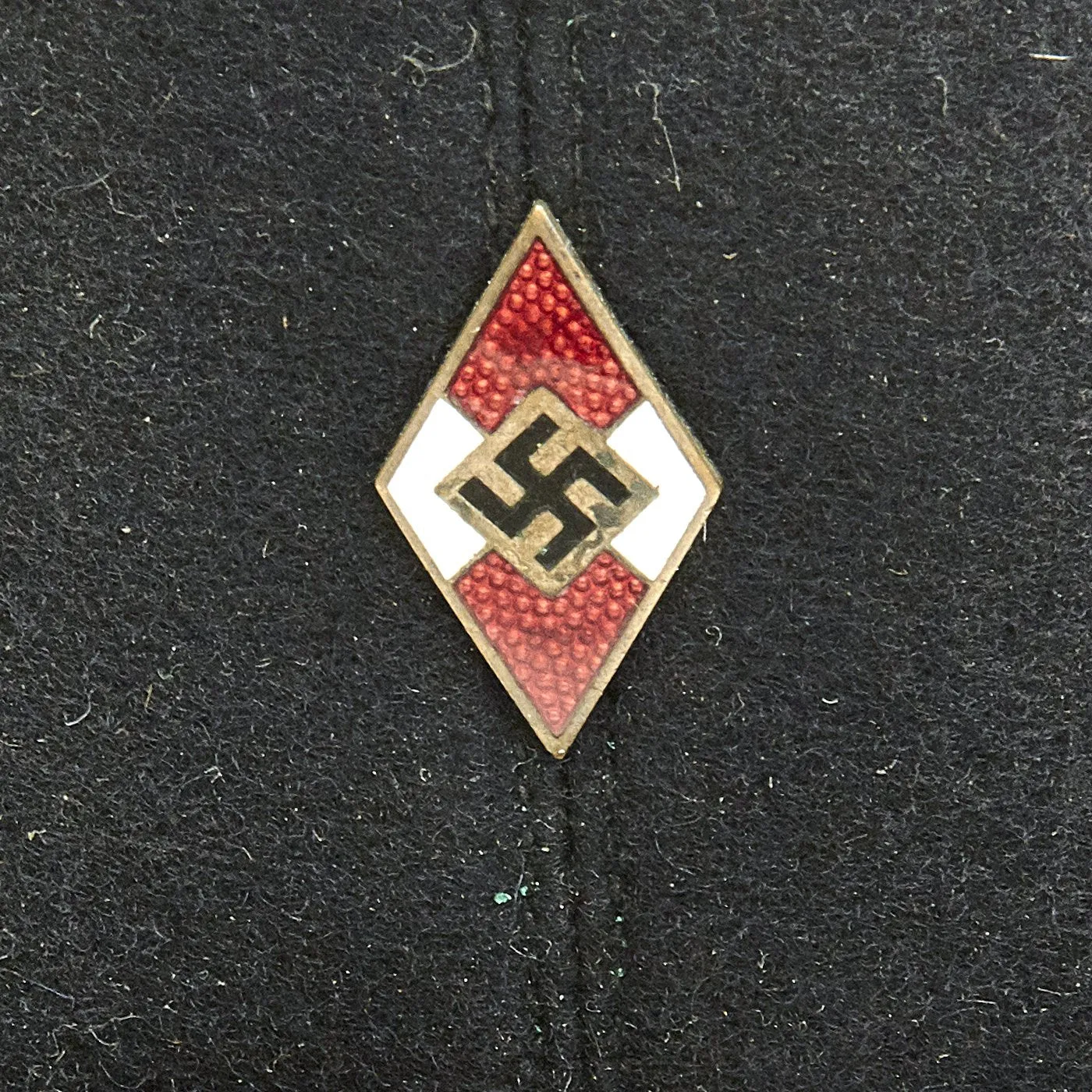Original German Pre-WWII Unissued HJ Bergmütze Mountain Cap with Edelweiß Badge - dated 1930