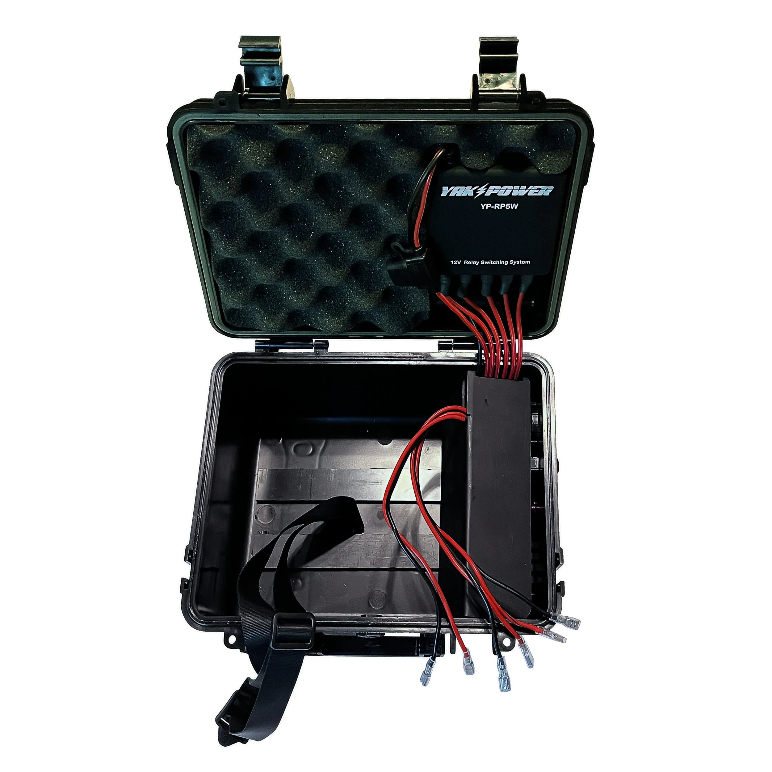 Portable Power Station with 5 Circuit Wireless Digital Switching System (batteries not included)