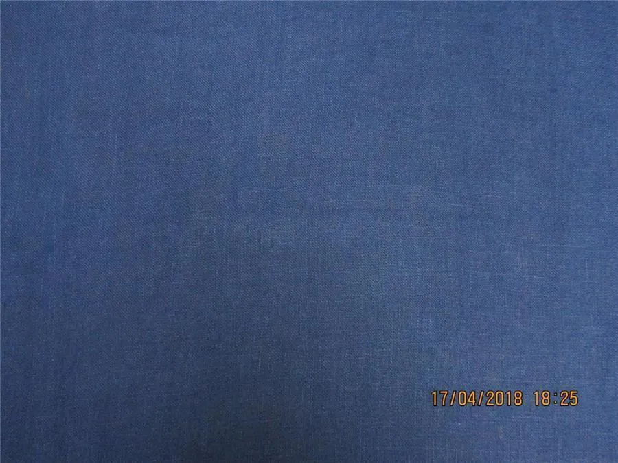 Sheer Gauze Linen--Dark blue Thin Transparent Linen Fabric 58&quot;