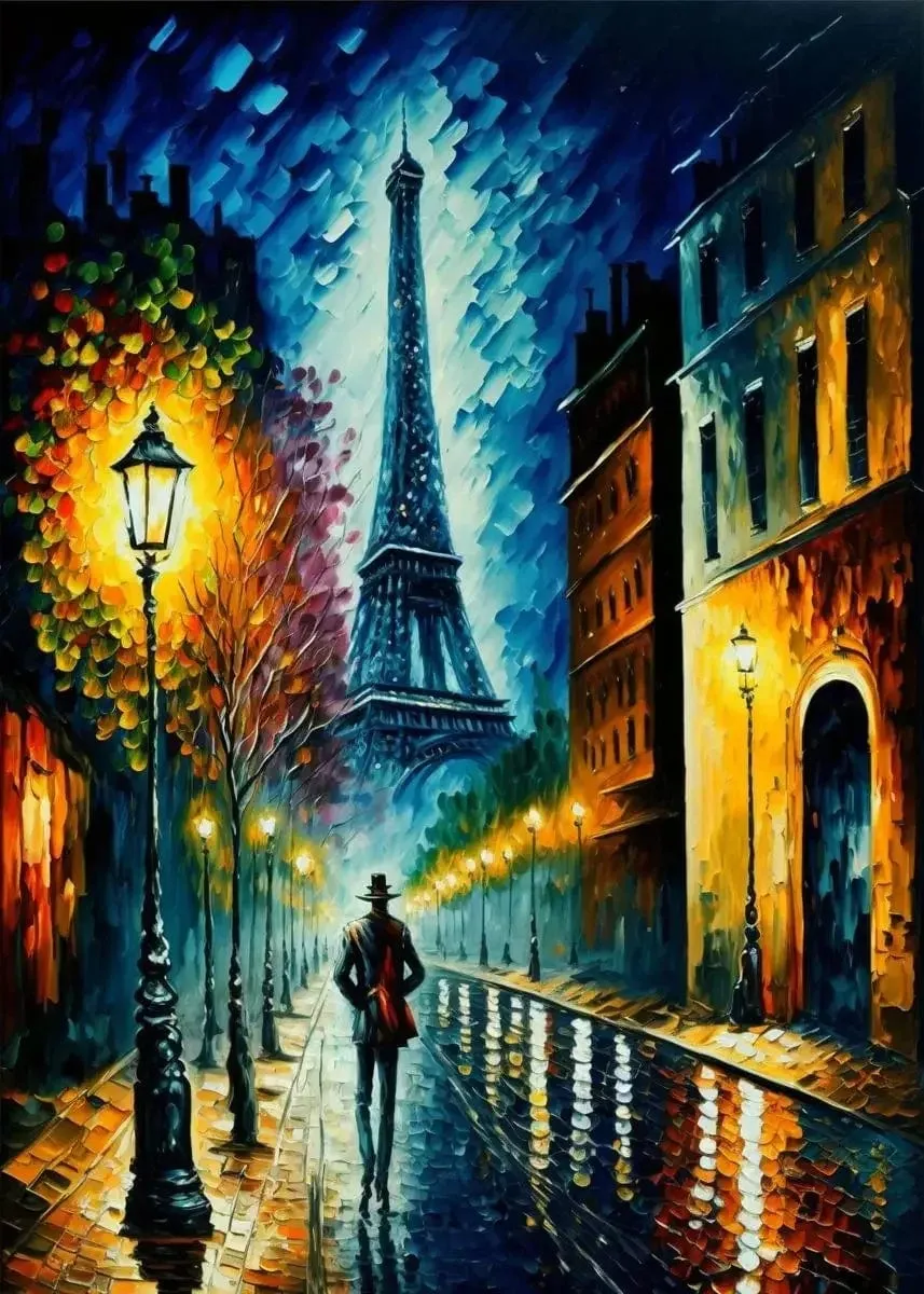 Vibrant Landscapes Abstract Paintings Artwork Prints City Travel Wall Art