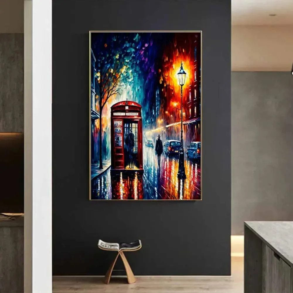 Vibrant Landscapes Abstract Paintings Artwork Prints City Travel Wall Art